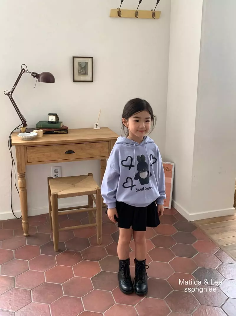 Matilda & Lee - Korean Children Fashion - #toddlerclothing - Rabbit Heart Hoody - 10