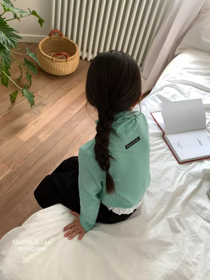 Matilda & Lee - Korean Children Fashion - #toddlerclothing - Lavel Turtleneck Tee - 9