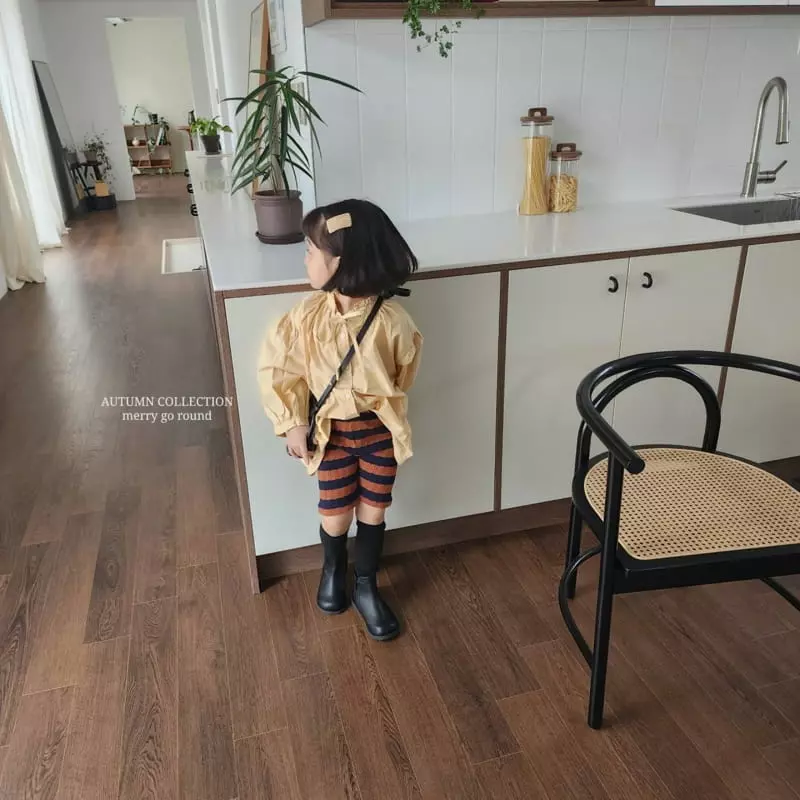 Merry Go Round - Korean Children Fashion - #childofig - Ribbon Blouse