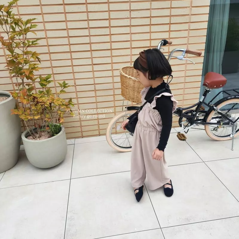 Merry Go Round - Korean Children Fashion - #childofig - Frill Jumpsuit - 11