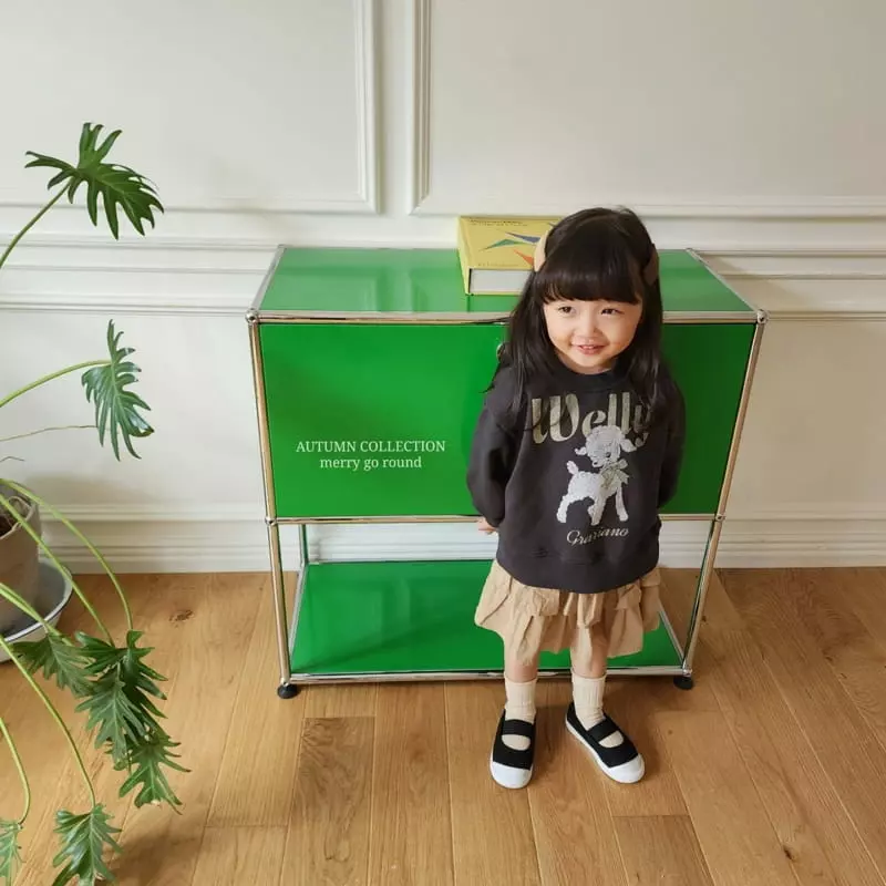 Merry Go Round - Korean Children Fashion - #childofig - Lams Sweatshirt - 3