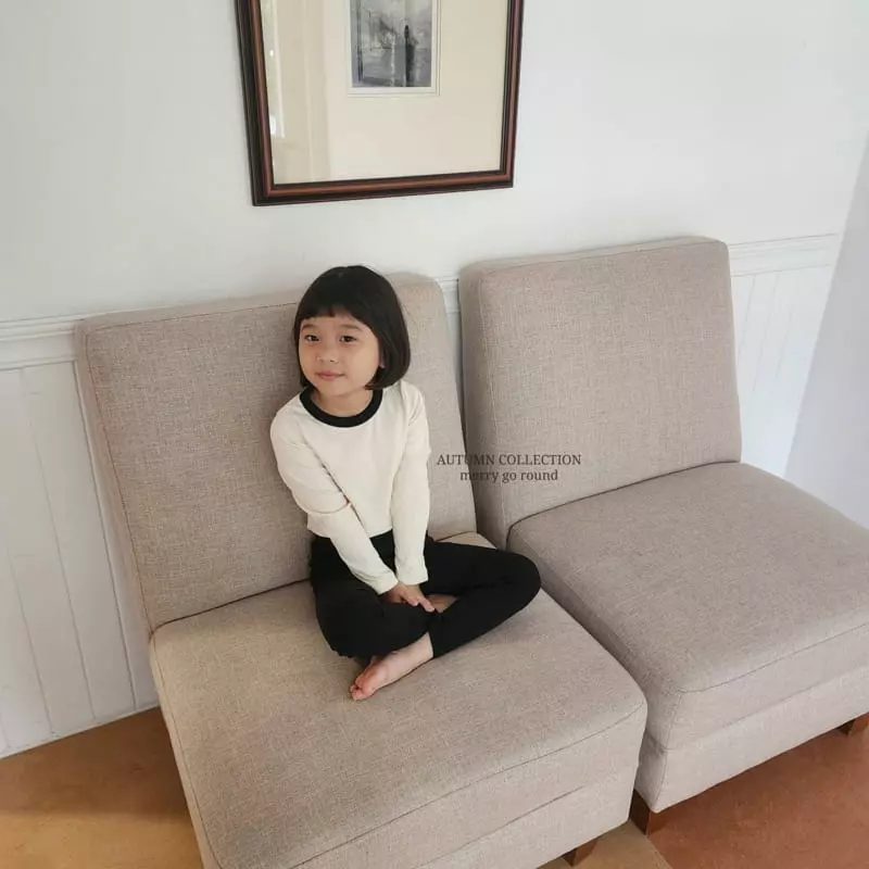 Merry Go Round - Korean Children Fashion - #discoveringself - Color Easywear Set - 7