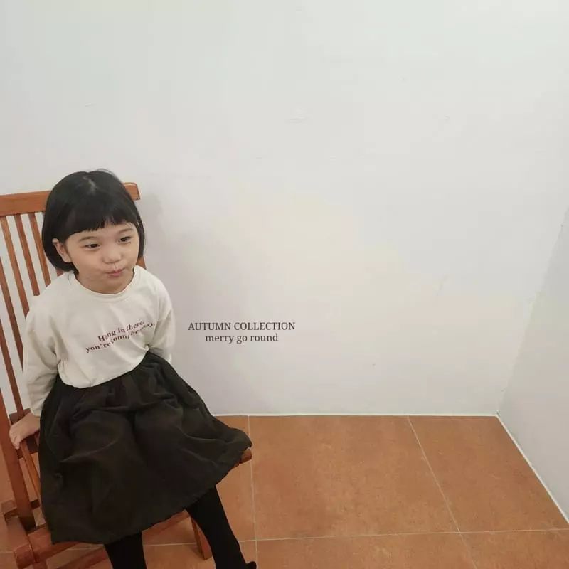 Merry Go Round - Korean Children Fashion - #discoveringself - Daily Tee - 7