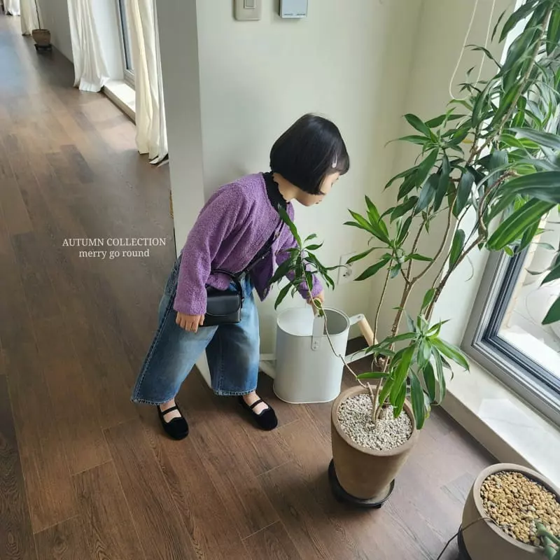 Merry Go Round - Korean Children Fashion - #discoveringself - Terry Cardigan - 5