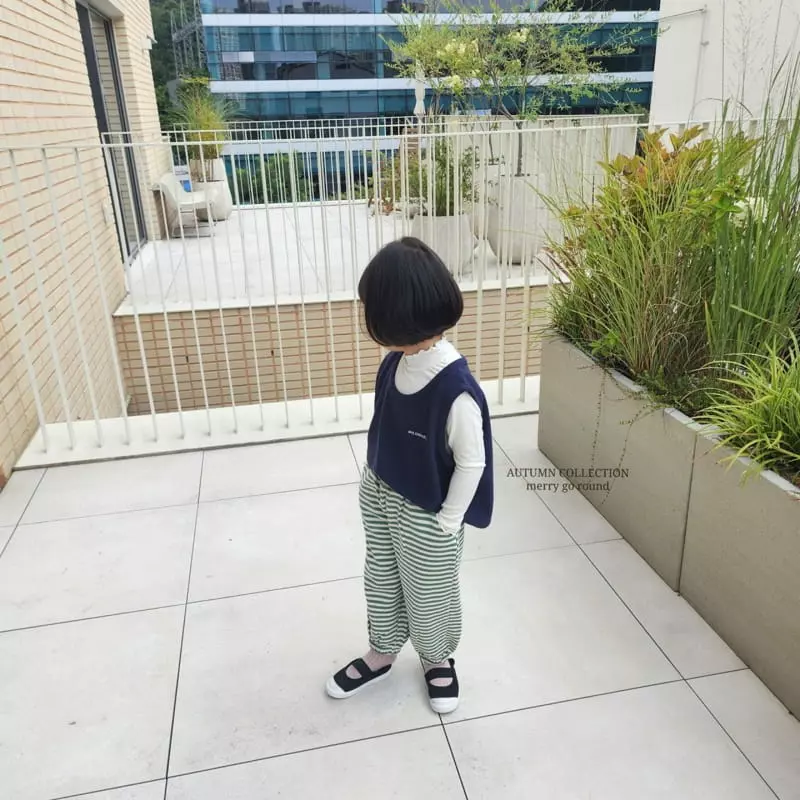 Merry Go Round - Korean Children Fashion - #discoveringself - Honey Vest - 10