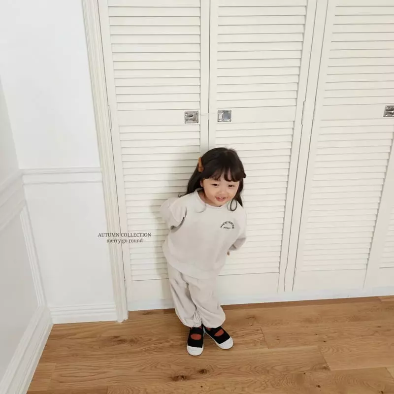 Merry Go Round - Korean Children Fashion - #fashionkids - Sunday Mornig Top Bottom Set - 2