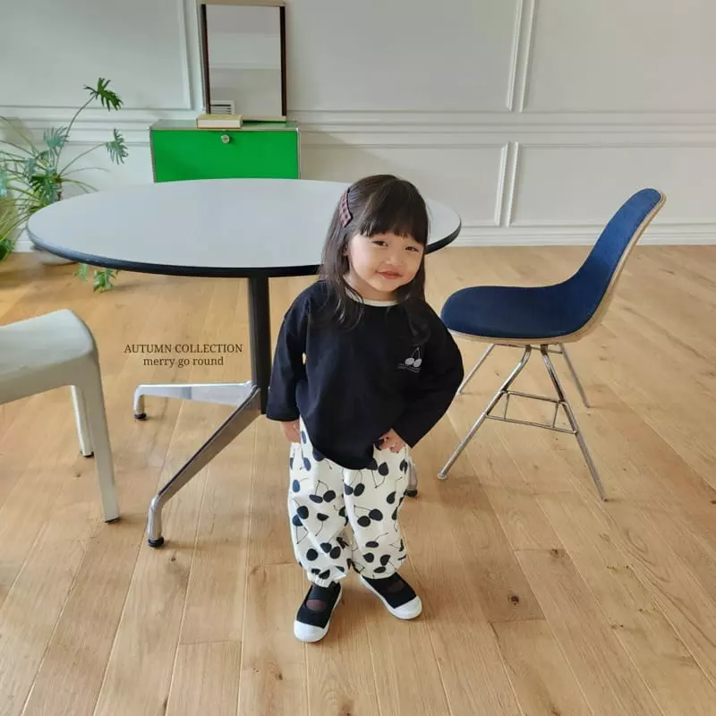 Merry Go Round - Korean Children Fashion - #fashionkids - Cherry Set