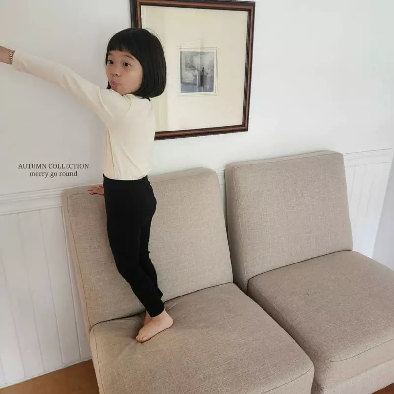 Merry Go Round - Korean Children Fashion - #kidsshorts - Color Easywear Set - 9