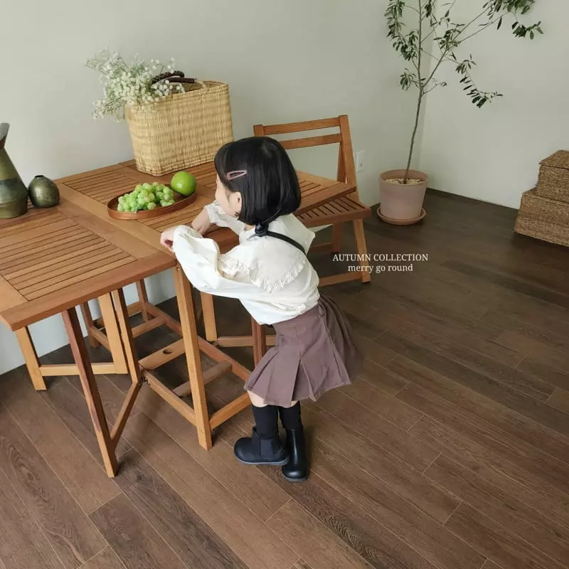 Merry Go Round - Korean Children Fashion - #kidsstore - Tug Skirt