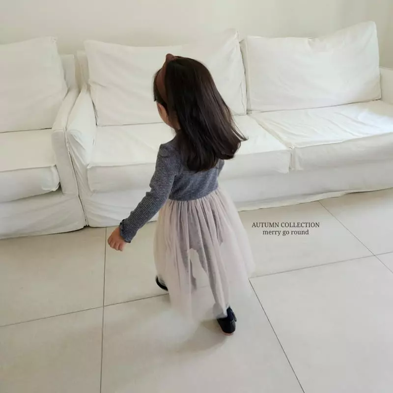 Merry Go Round - Korean Children Fashion - #Kfashion4kids - Mesh One-piece - 4