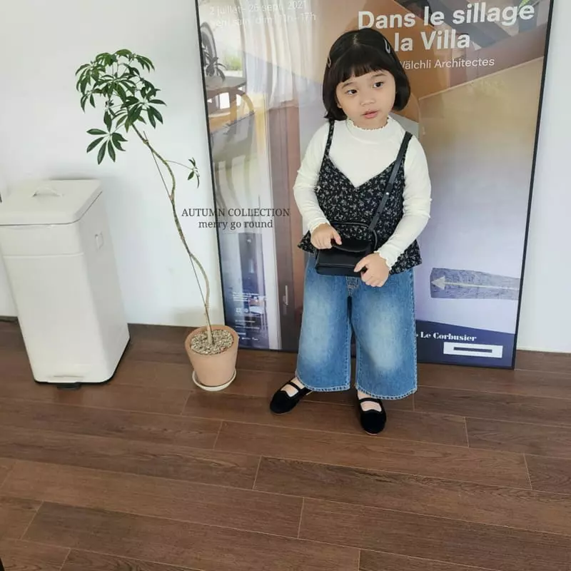 Merry Go Round - Korean Children Fashion - #magicofchildhood - Floral Sleeveless