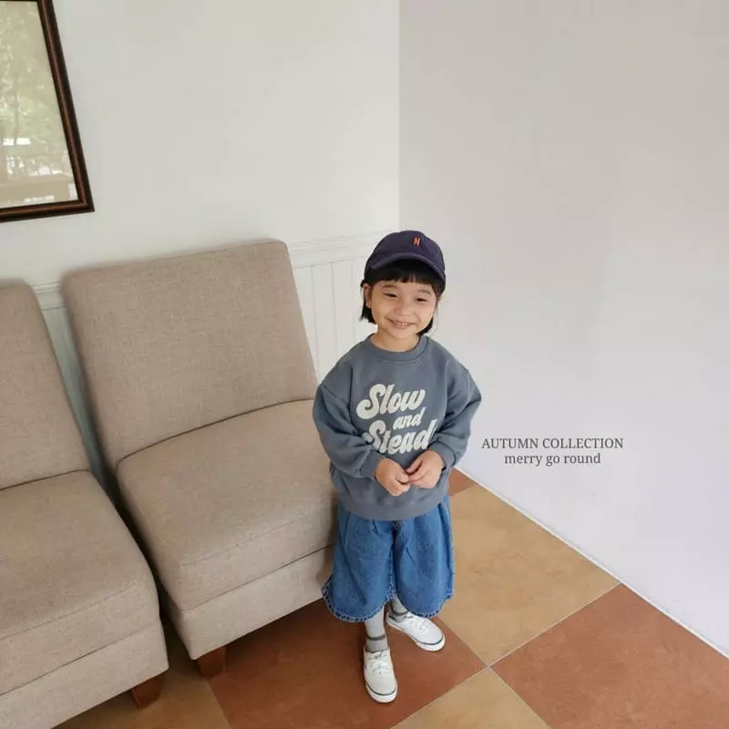 Merry Go Round - Korean Children Fashion - #magicofchildhood - Slow Sweatshirt - 10