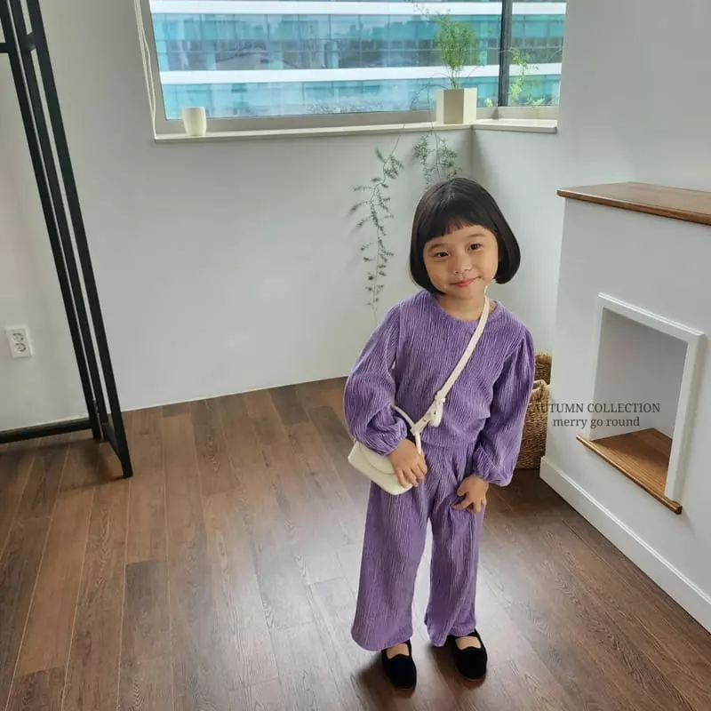 Merry Go Round - Korean Children Fashion - #prettylittlegirls - Wrinkle Set