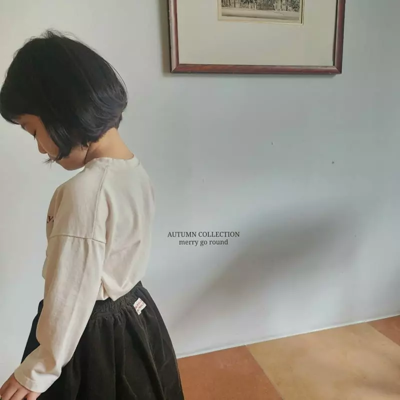 Merry Go Round - Korean Children Fashion - #stylishchildhood - Rib Skirt - 9