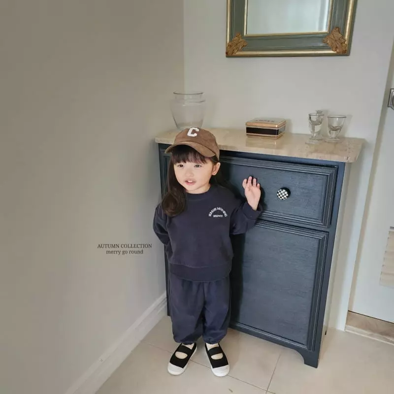 Merry Go Round - Korean Children Fashion - #todddlerfashion - Sunday Mornig Top Bottom Set - 11