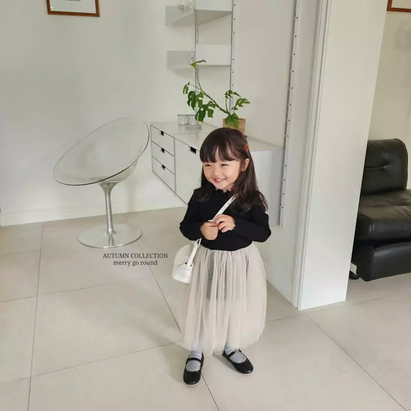 Merry Go Round - Korean Children Fashion - #todddlerfashion - Mesh One-piece - 8