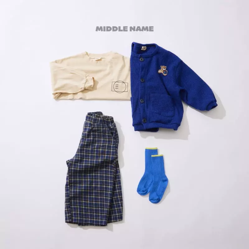 Middle Name - Korean Children Fashion - #Kfashion4kids - Bear Cardigan - 6