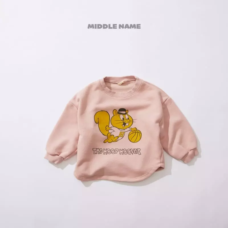 Middle Name - Korean Children Fashion - #childofig - Circle Squirrel Sweatshirt - 2