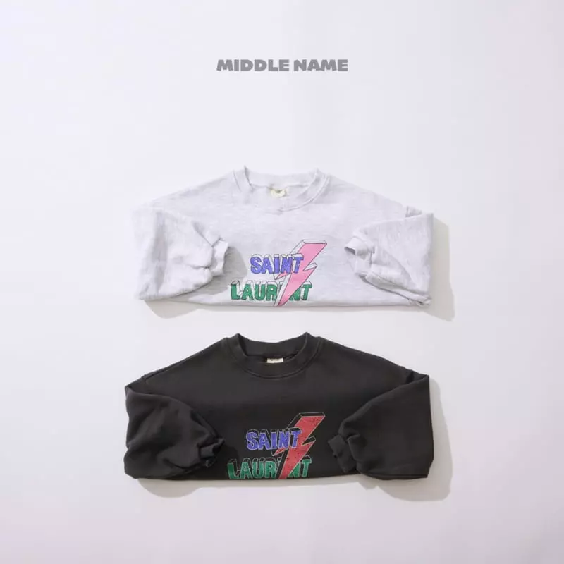 Middle Name - Korean Children Fashion - #childrensboutique - Thunder Sweatshirt - 3