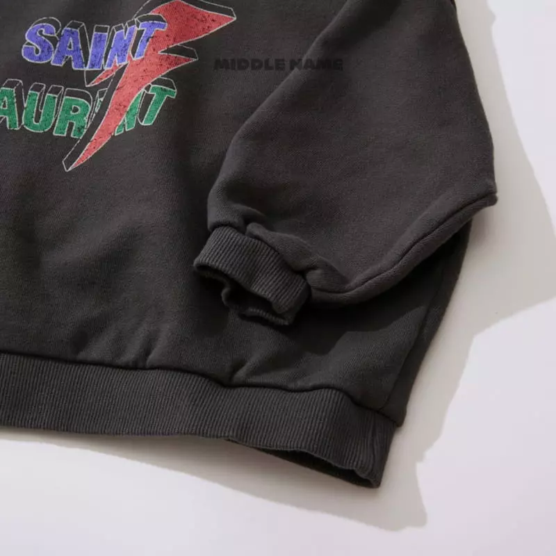 Middle Name - Korean Children Fashion - #childrensboutique - Thunder Sweatshirt - 4