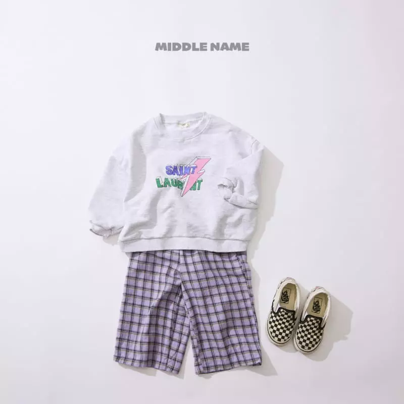 Middle Name - Korean Children Fashion - #discoveringself - Thunder Sweatshirt - 5
