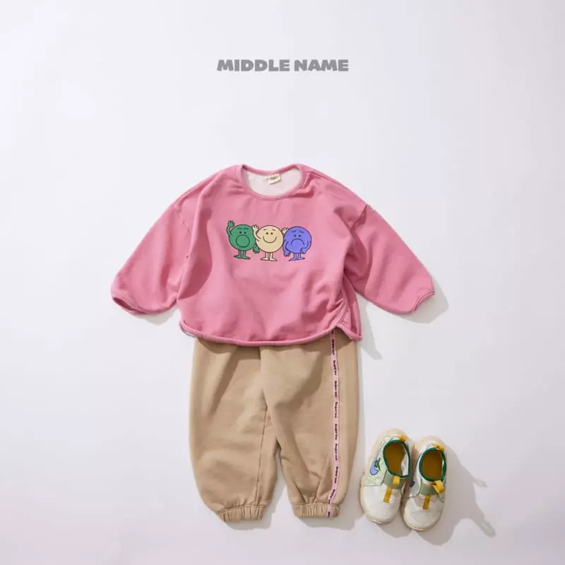 Middle Name - Korean Children Fashion - #kidsstore - Pigment Piping Tee - 6