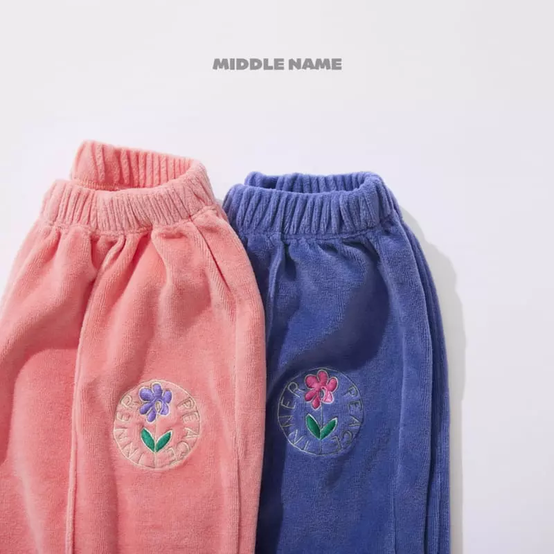 Middle Name - Korean Children Fashion - #kidsstore - Veloure Pants - 3