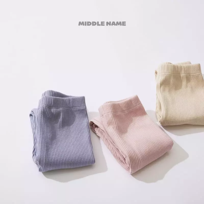 Middle Name - Korean Children Fashion - #Kfashion4kids - Fall Leggings - 4