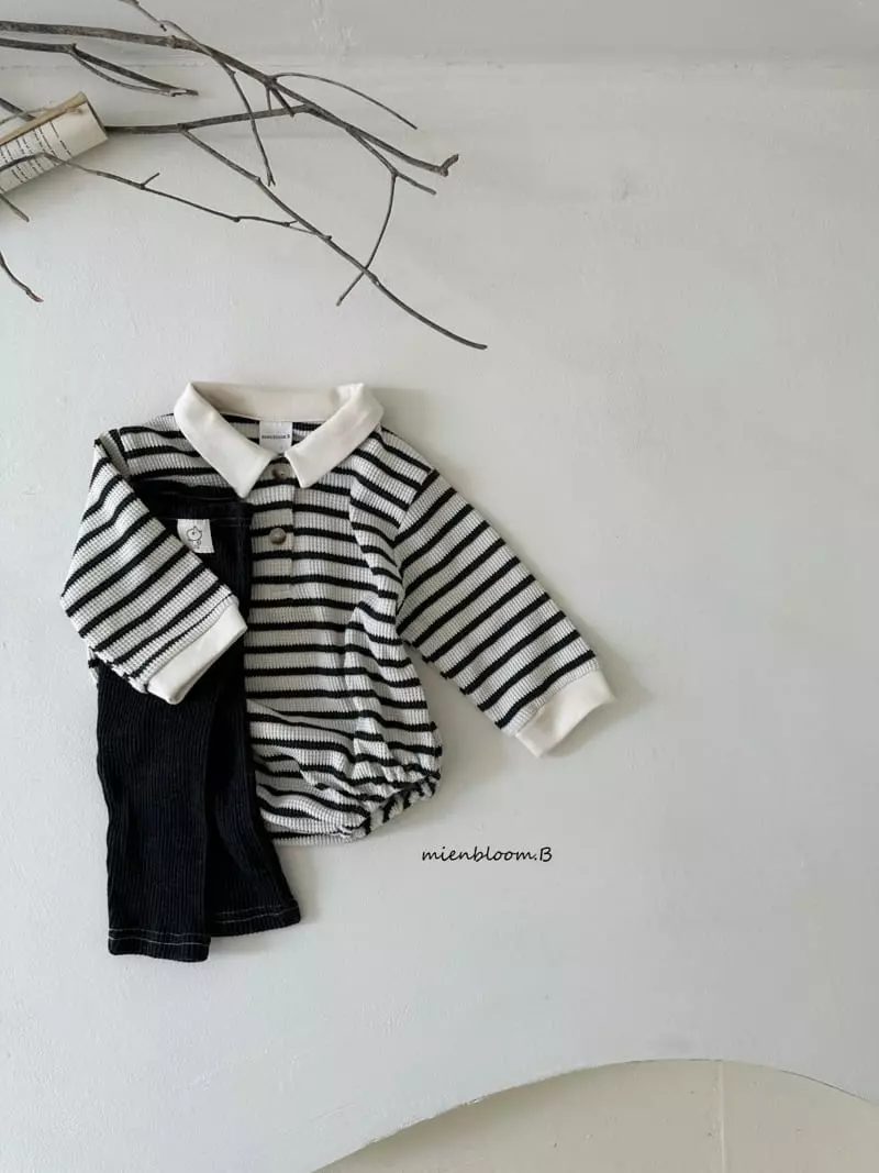 Mienbloom B - Korean Baby Fashion - #babyboutique - Hello Bodysuit - 10