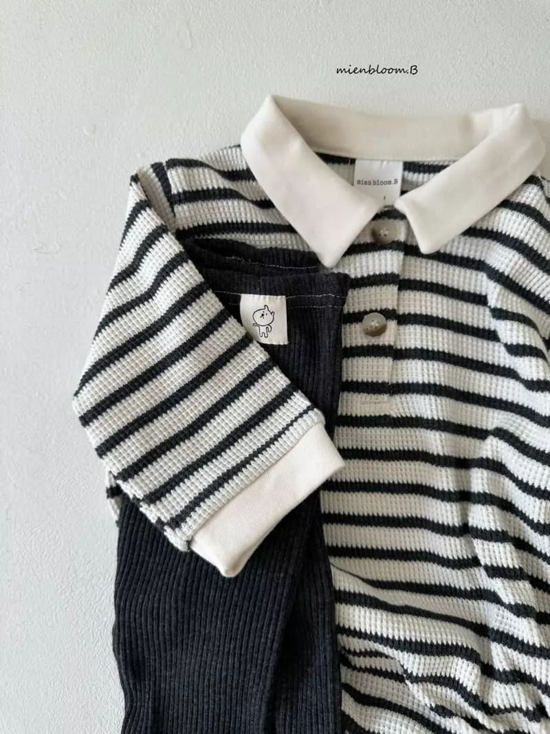 Mienbloom B - Korean Baby Fashion - #babyboutique - Hello Bodysuit - 11