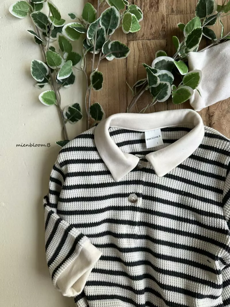 Mienbloom B - Korean Baby Fashion - #babyboutiqueclothing - Hello Bodysuit - 12