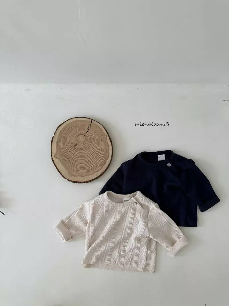 Mienbloom B - Korean Baby Fashion - #babyfever - Cookie Knit Tee - 5