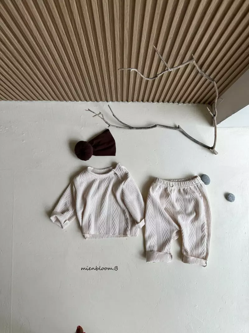 Mienbloom B - Korean Baby Fashion - #babylifestyle - Cookie Knit Tee - 7