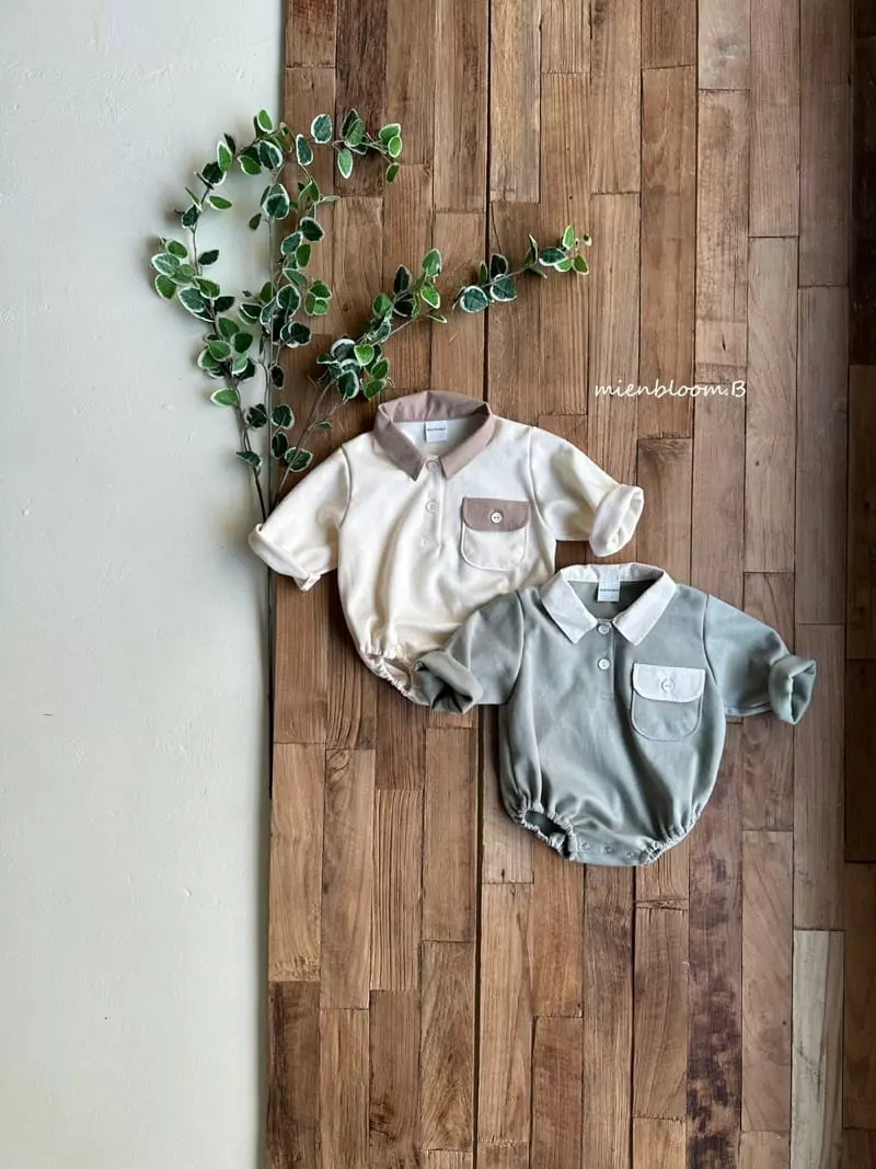 Mienbloom B - Korean Baby Fashion - #babyoutfit - Eric Bodysuit