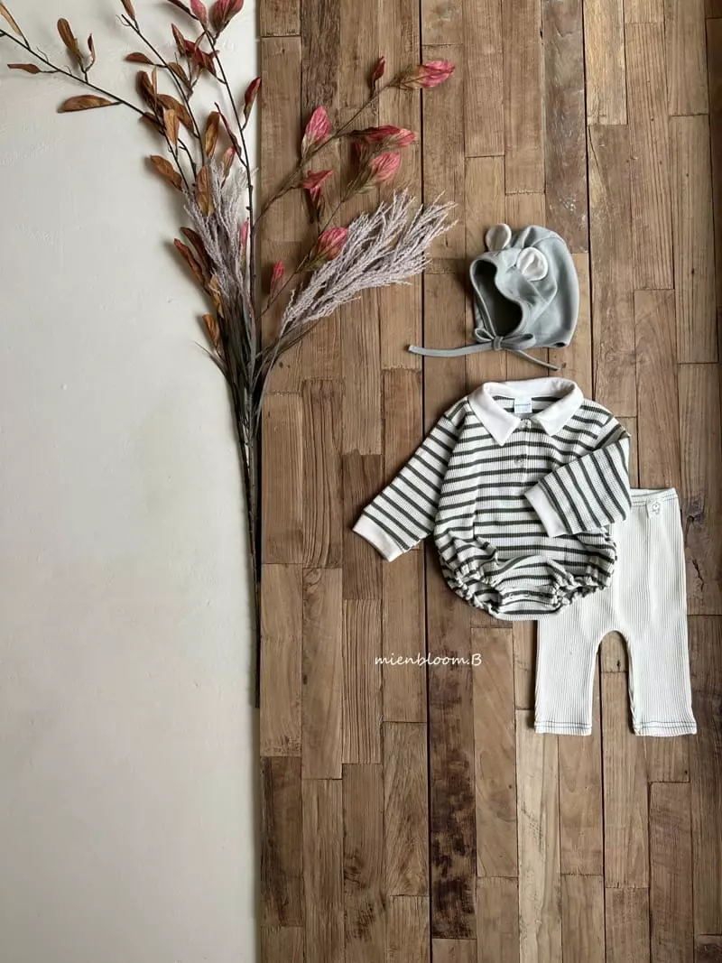 Mienbloom B - Korean Baby Fashion - #babywear - Hello Bodysuit - 7