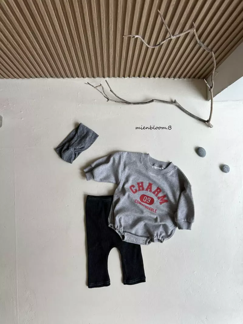 Mienbloom B - Korean Baby Fashion - #babywear - Charming Bodysuit - 6