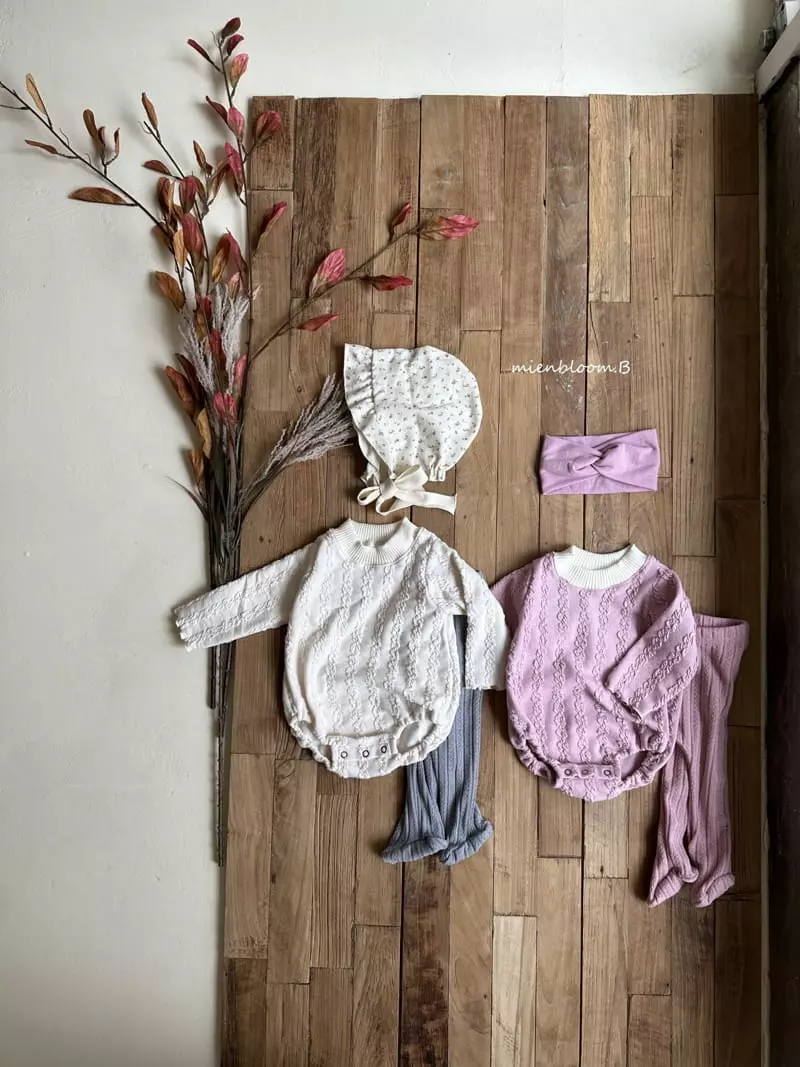 Mienbloom B - Korean Baby Fashion - #babywear - Eden Bodysuit - 2