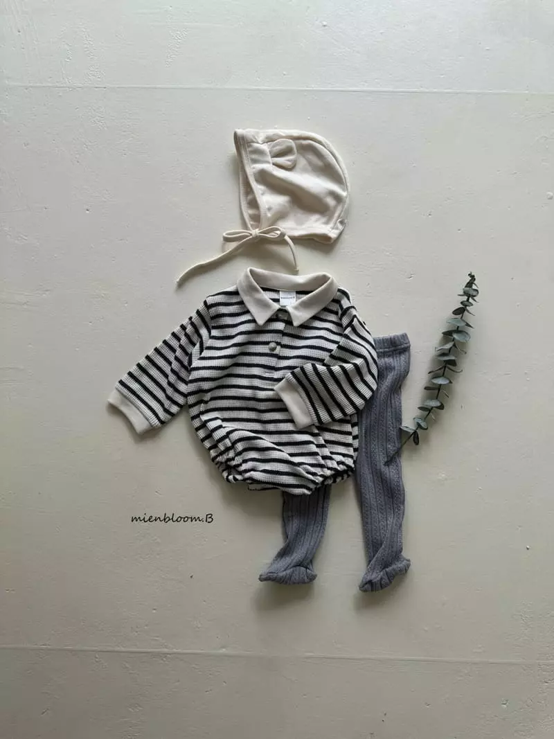 Mienbloom B - Korean Baby Fashion - #onlinebabyshop - Hello Bodysuit - 9