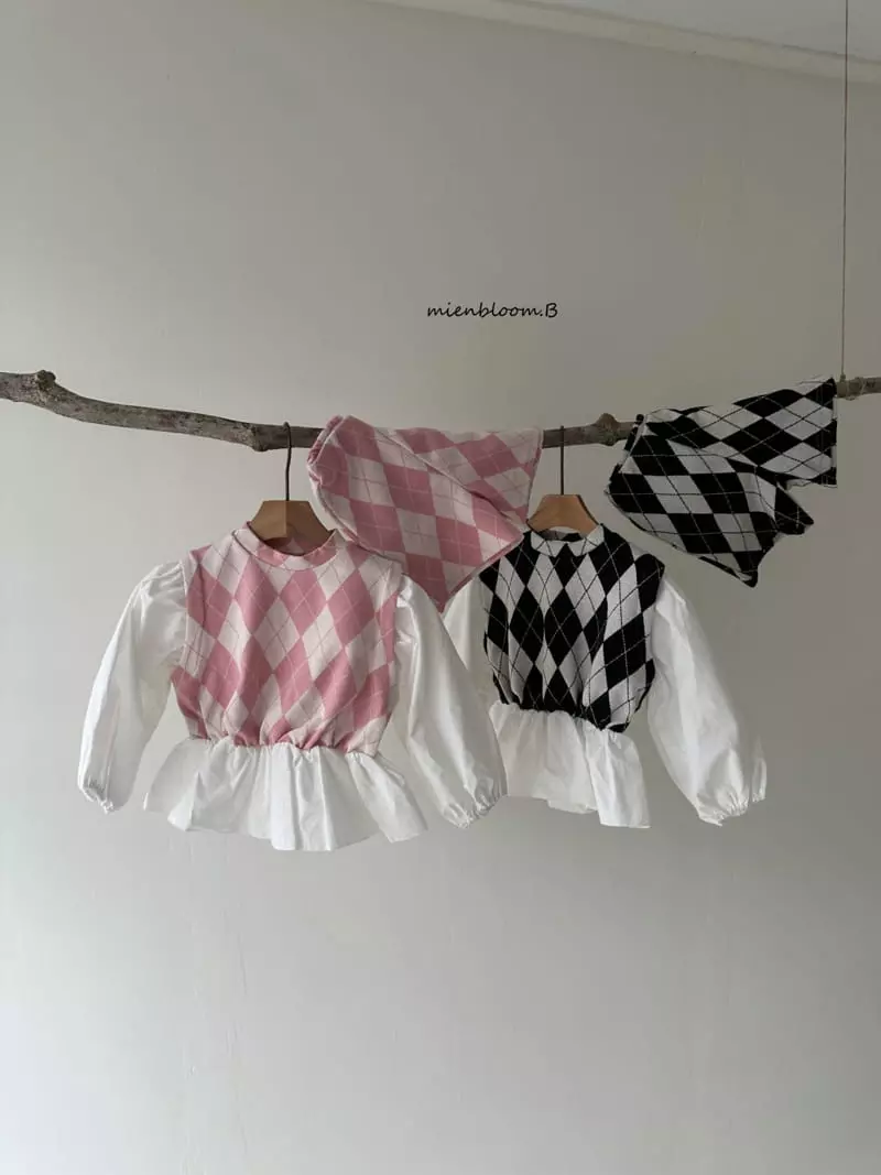 Mienbloom B - Korean Children Fashion - #designkidswear - Lady Blouse - 4