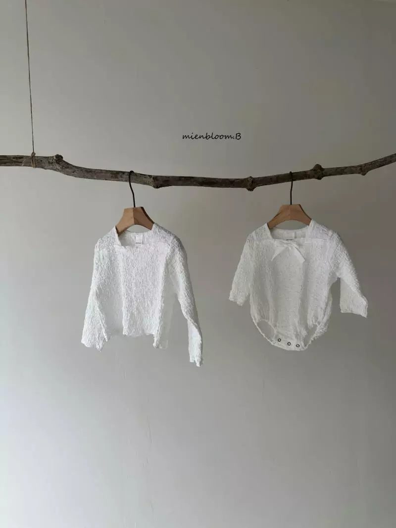 Mienbloom B - Korean Children Fashion - #fashionkids - Seer Blouse - 12