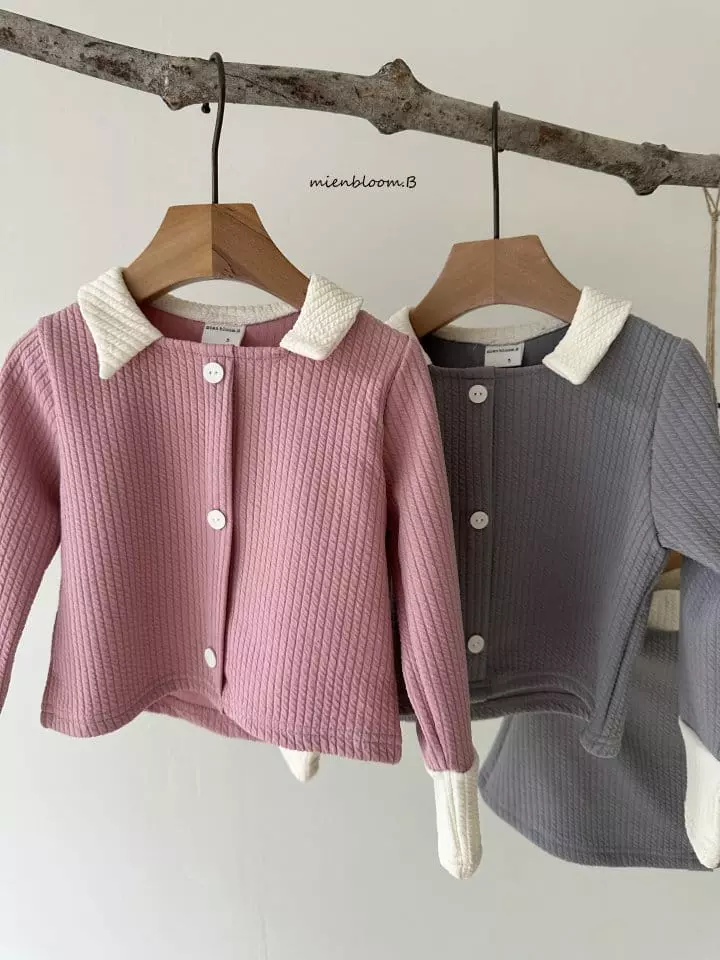 Mienbloom B - Korean Children Fashion - #fashionkids - Kid Duri Top Bottom Set - 2