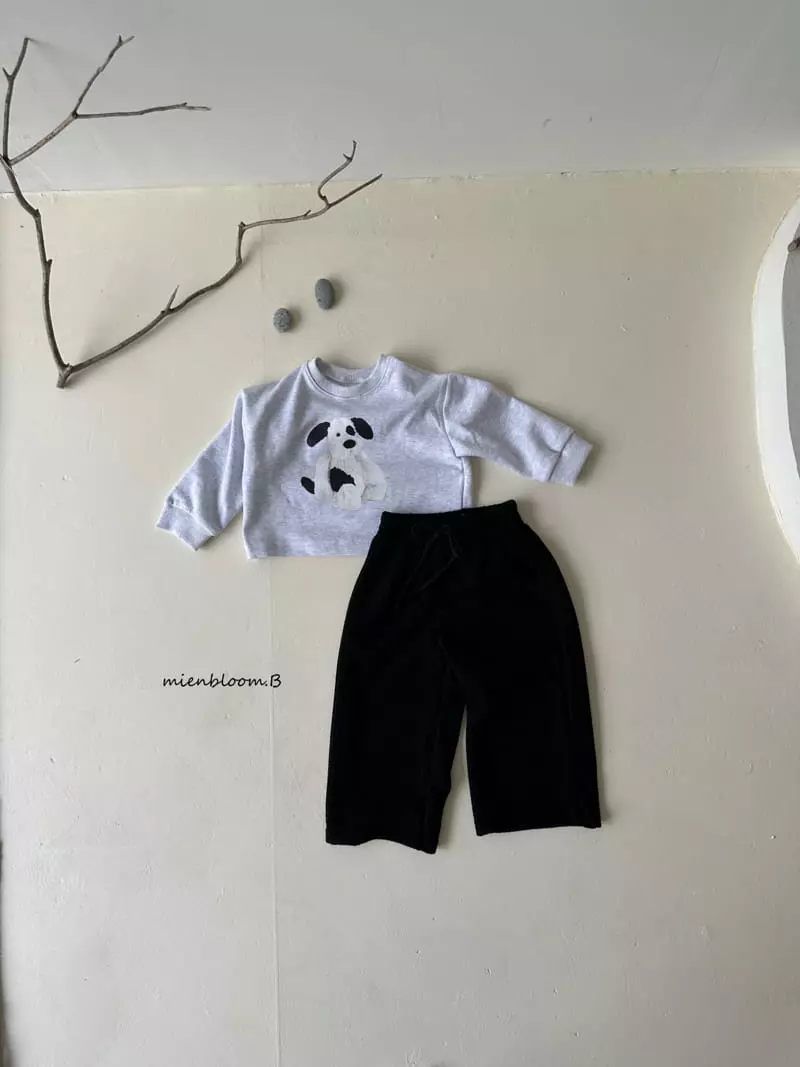 Mienbloom B - Korean Children Fashion - #toddlerclothing - Knit Waffle Pants - 12