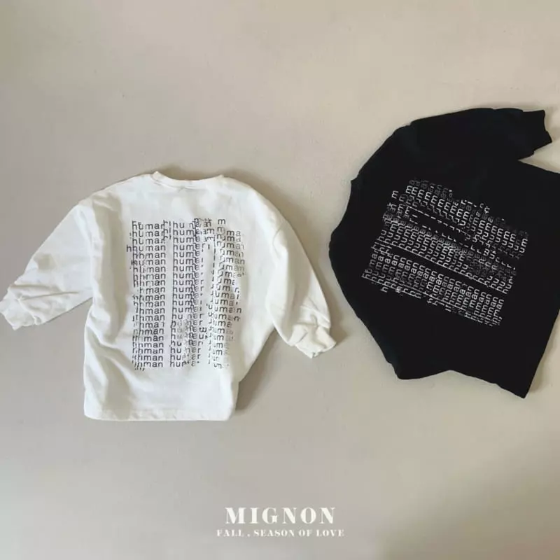 Mignon - Korean Children Fashion - #Kfashion4kids - Alpabet Tee - 3