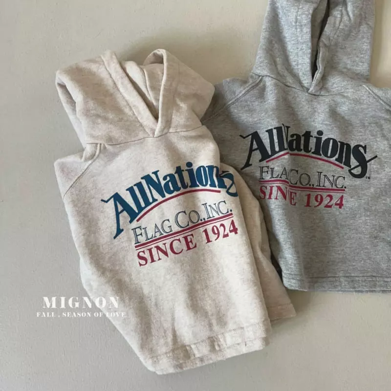 Mignon - Korean Children Fashion - #childofig - Nation Hoody