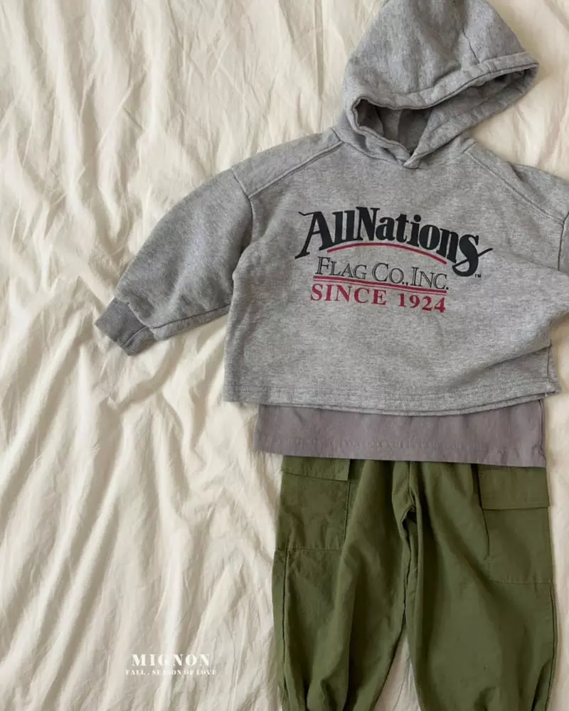 Mignon - Korean Children Fashion - #childrensboutique - Nation Hoody - 2