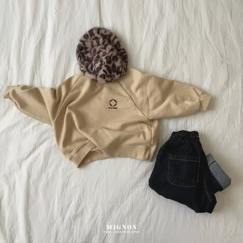 Mignon - Korean Children Fashion - #discoveringself - Love More Sweatshirt - 5