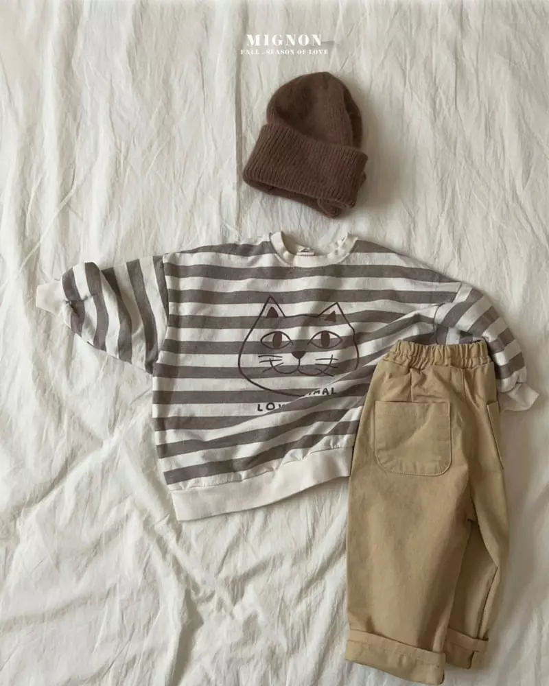 Mignon - Korean Children Fashion - #fashionkids - Kitty Sweatshirt - 3