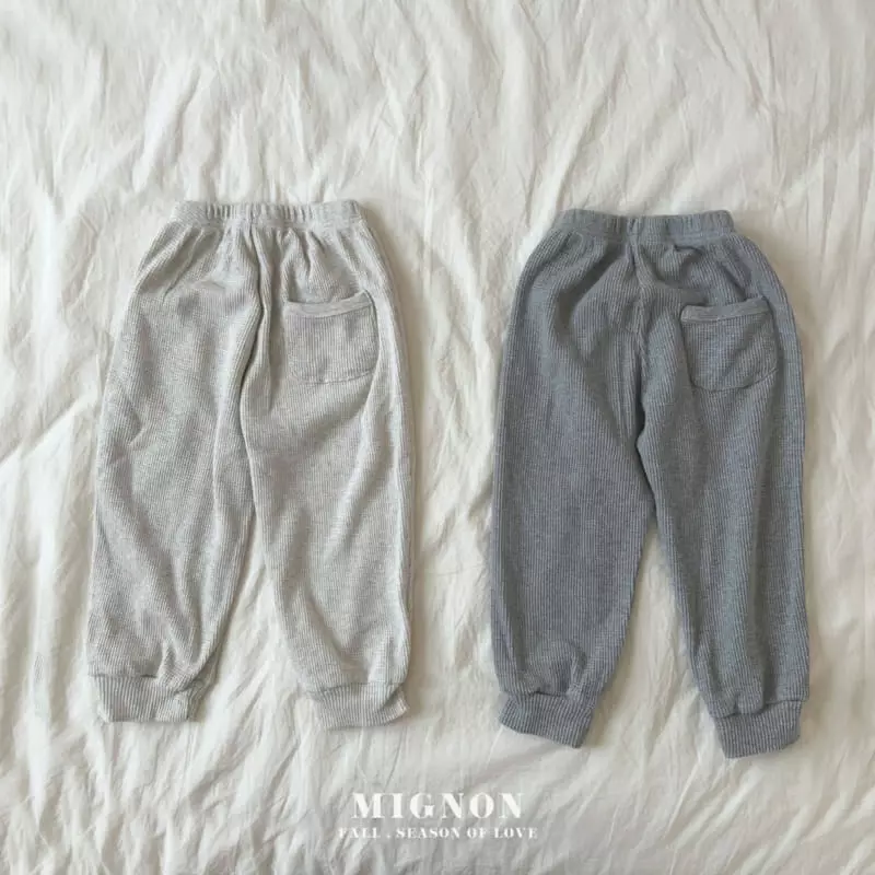 Mignon - Korean Children Fashion - #fashionkids - Egg Waffle Pants