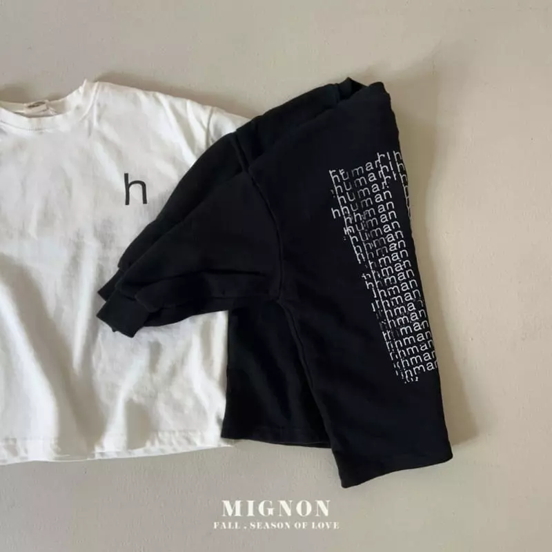 Mignon - Korean Children Fashion - #kidsstore - Alpabet Tee
