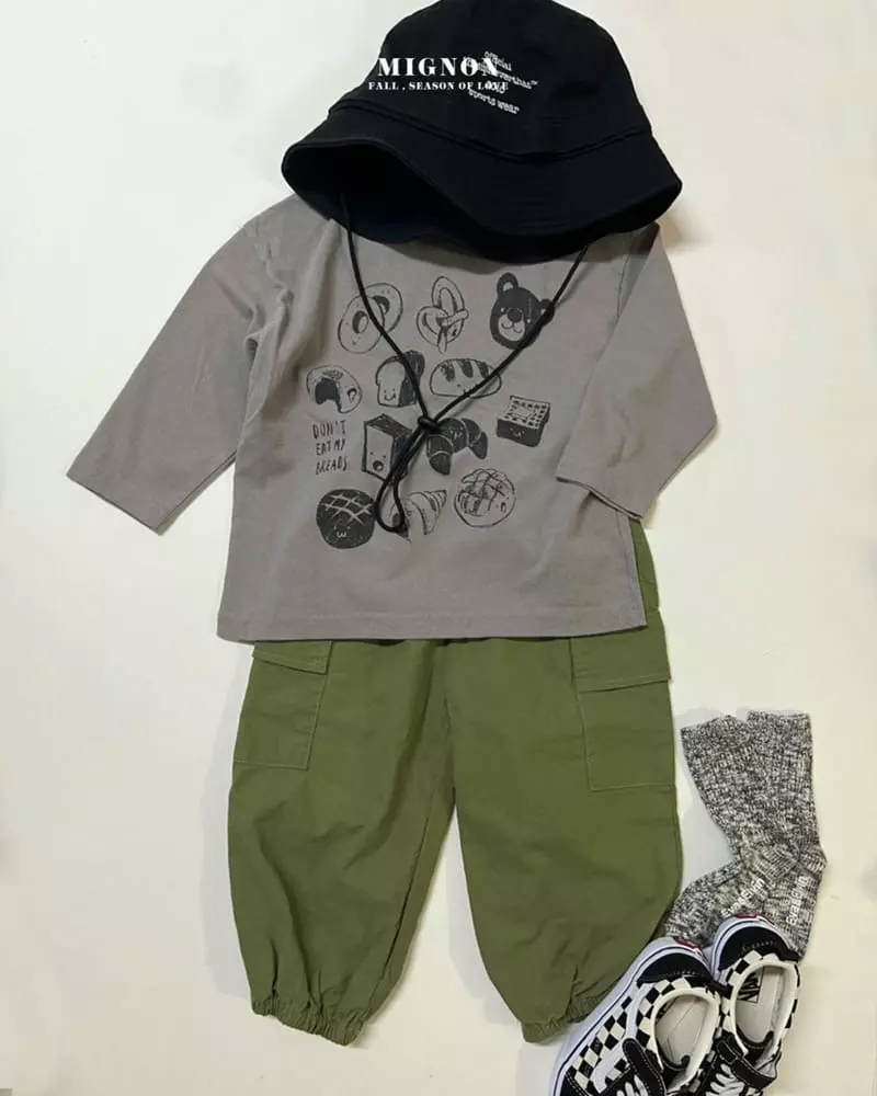 Mignon - Korean Children Fashion - #minifashionista - Bread Tee - 5